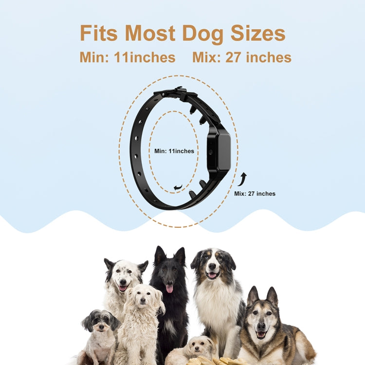 Pet Wrap-around Electric Shock Column Powerful Electronic Training Collar