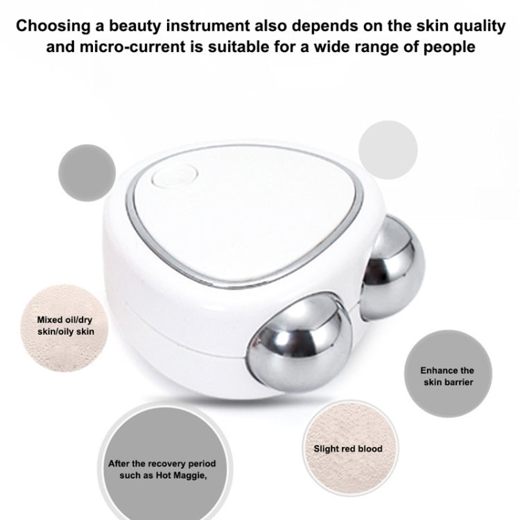 Mini Micro-Current Beauty Instrument Facial Lift Rejuvenating Device Massage Slimming Machine
