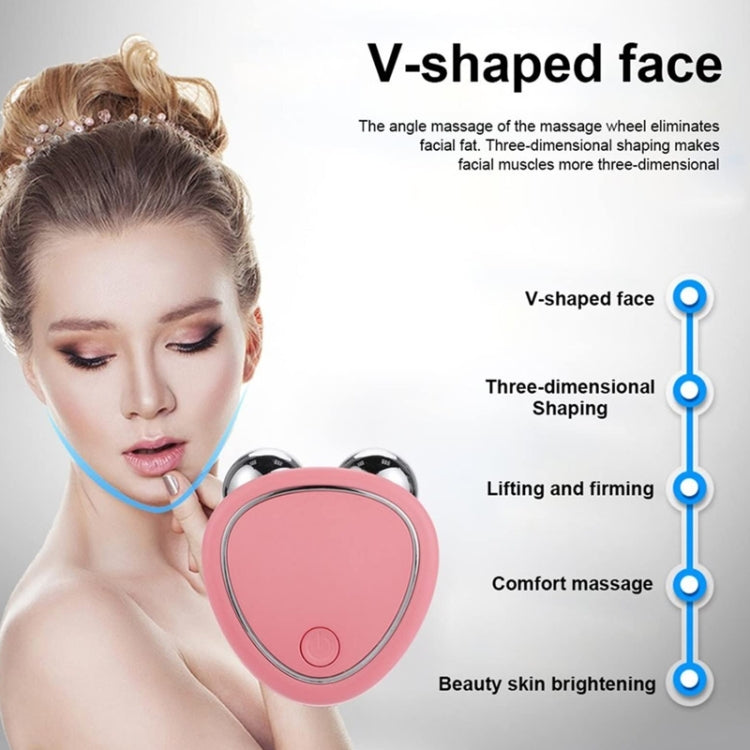 Mini Micro-Current Beauty Instrument Facial Lift Rejuvenating Device Massage Slimming Machine
