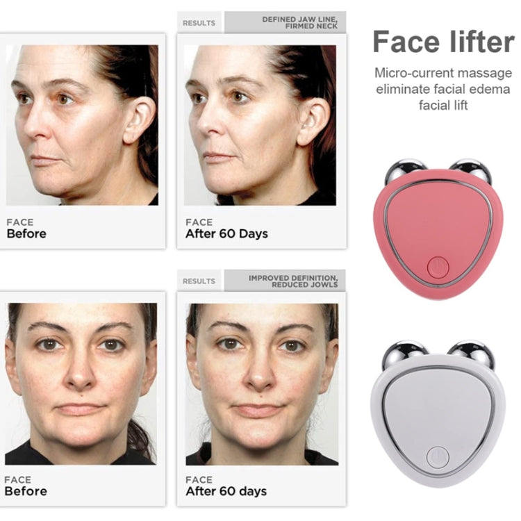 Mini Micro-Current Beauty Instrument Facial Lift Rejuvenating Device Massage Slimming Machine