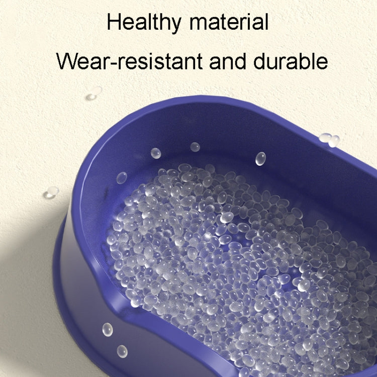 Open Litter Pan Large Capacity Plastic Pet Kennel