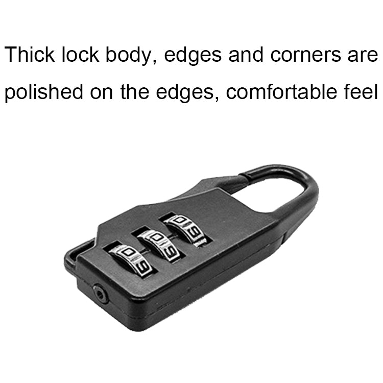 Outdoor Travel Backpack Password Hanging Lock Zinc Alloy Suitcase Anti-theft Lock