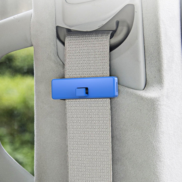 SHUNWEI 1pair Car Safety Belt Limiter Anti-Stranglehold Clip