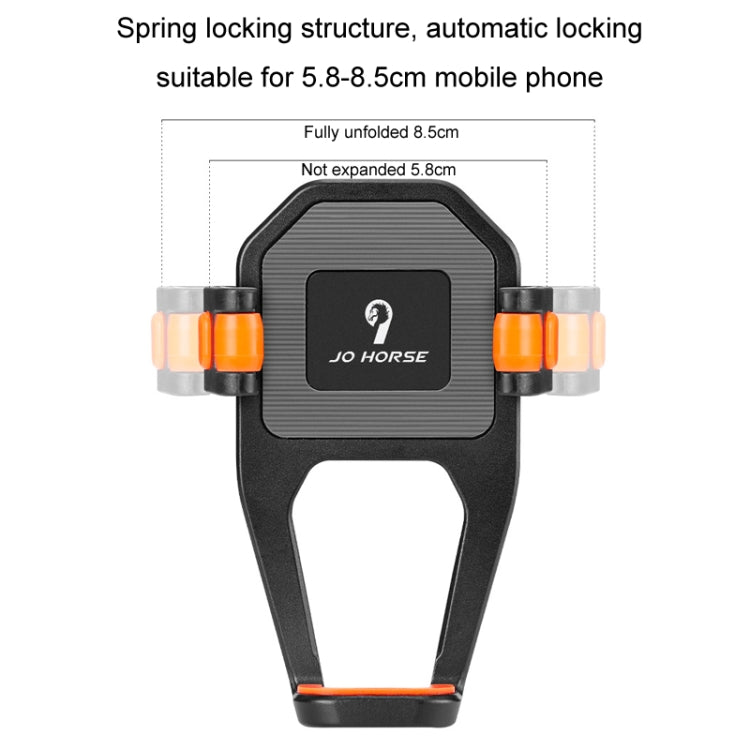 JO HORSE Aluminum Alloy Bicycle Riding Mobile Phone Navigation Roller Fixed Bracket