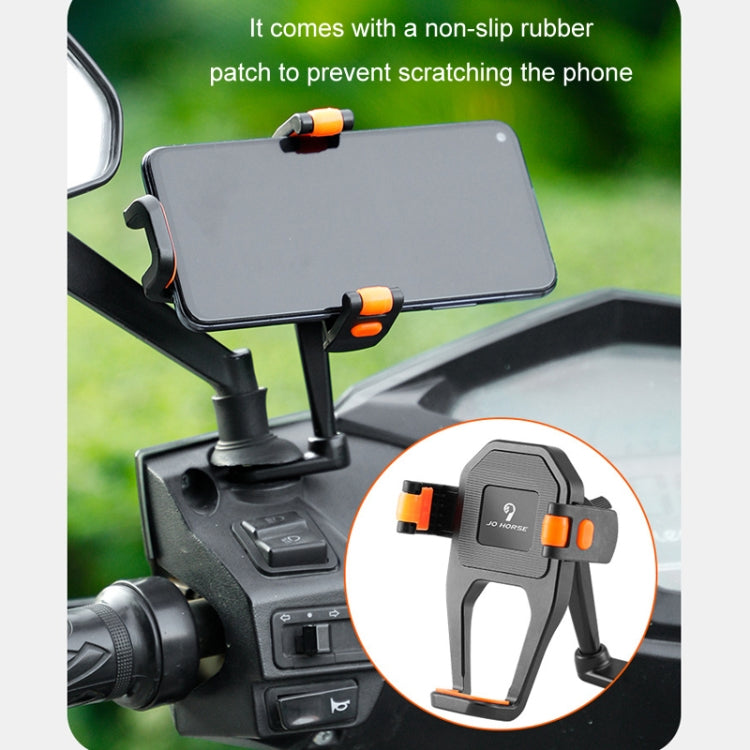 JO HORSE Aluminum Alloy Bicycle Riding Mobile Phone Navigation Roller Fixed Bracket