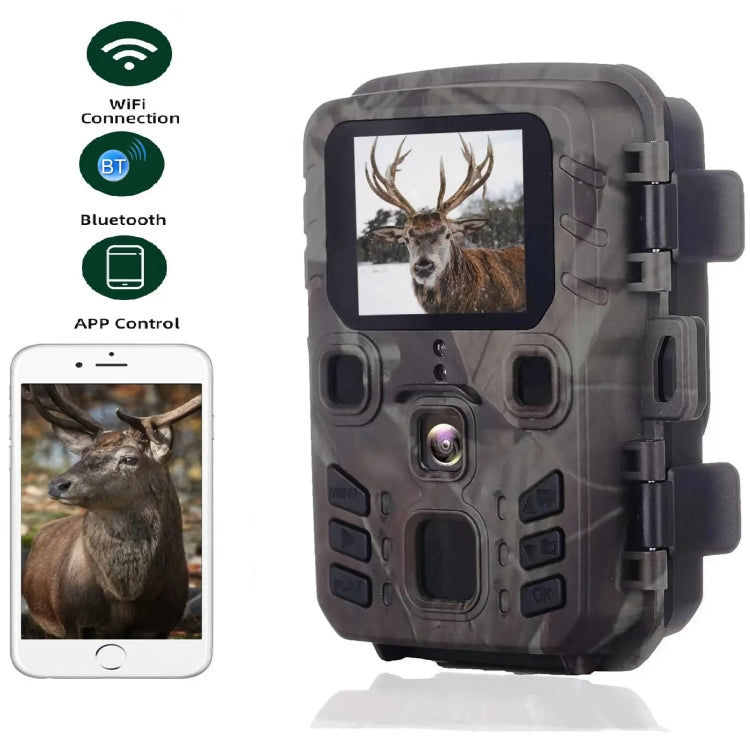 24MP+1296P WIFI+Bluetooth Infrared Night Vision Tracking Hunting Camera