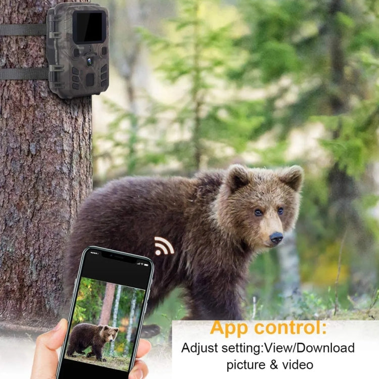24MP+1296P WIFI+Bluetooth Infrared Night Vision Tracking Hunting Camera