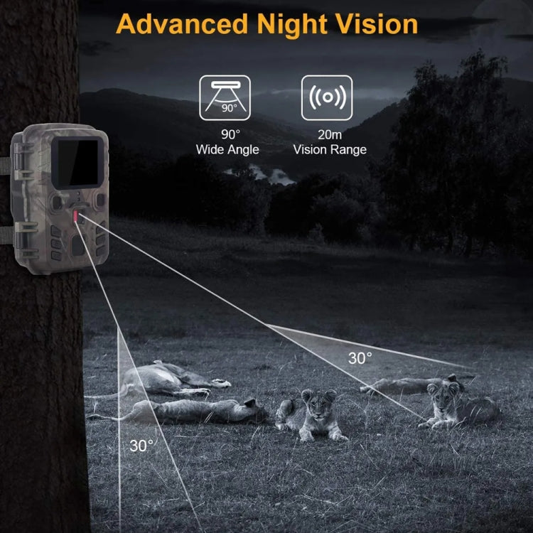 24MP+1296P WIFI+Bluetooth Infrared Night Vision Tracking Hunting Camera