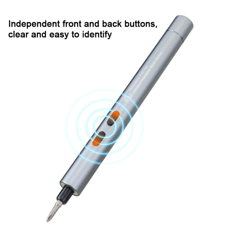 IFu  42-In-1 Electric Screwdriver Set Precisions USB Fast Charging Screw Driver With LED Work Light