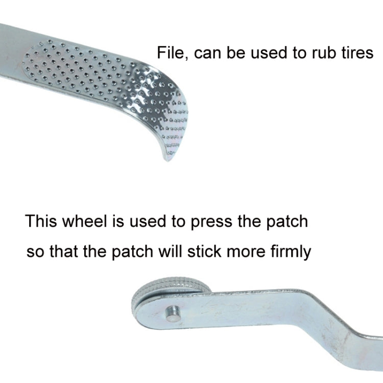 Bicycle File Inner Tube Repair Tool Universal for Electric Vehicles Motorcycles