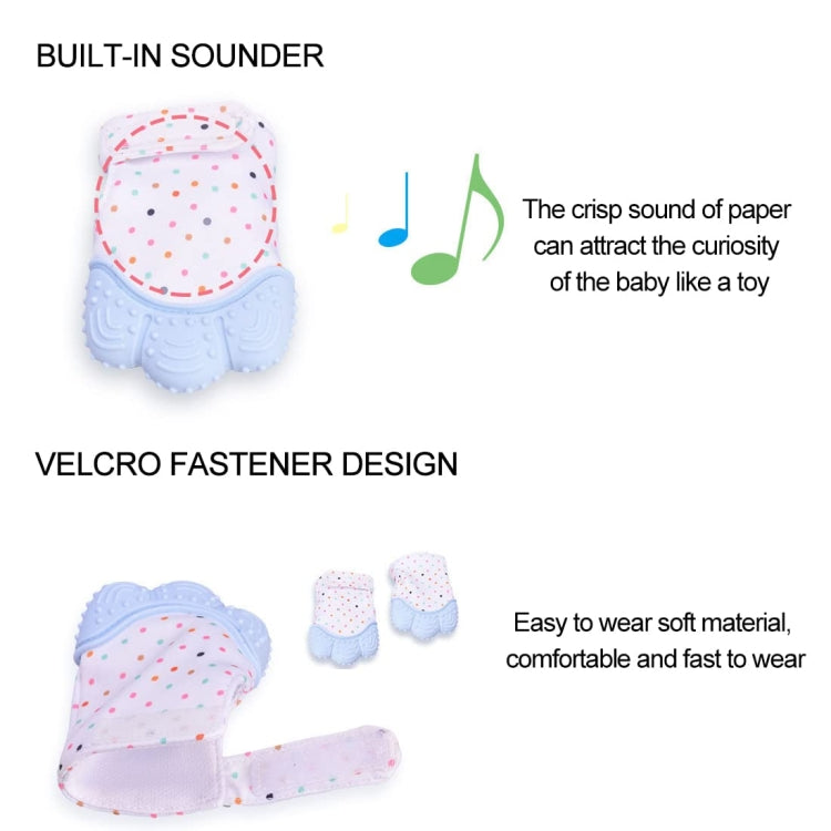 Baby Teething Gloves Anti-bite Silicone Teething Ring Toys