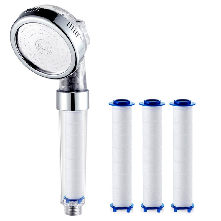 Water Filter Shower Head Home PP Cotton Filter Booster Handheld Lotus Flush