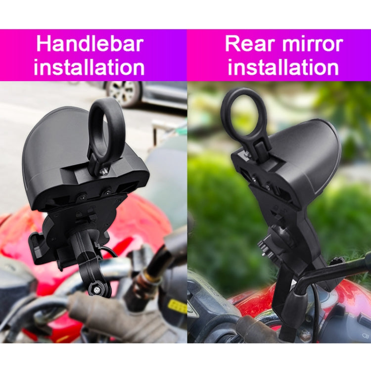 Motorcycle Sunshade Rainproof Mobile Phone Holder