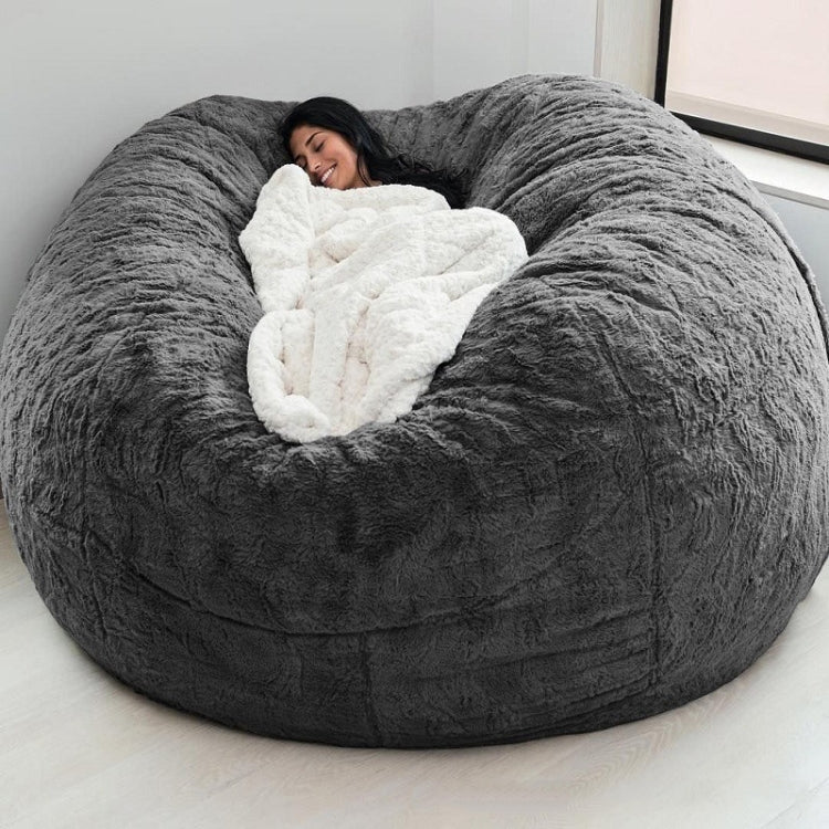 Lazy Sofa Bean Bag Living Room Simple Sofa Tatami Fabric Cover Without Filler