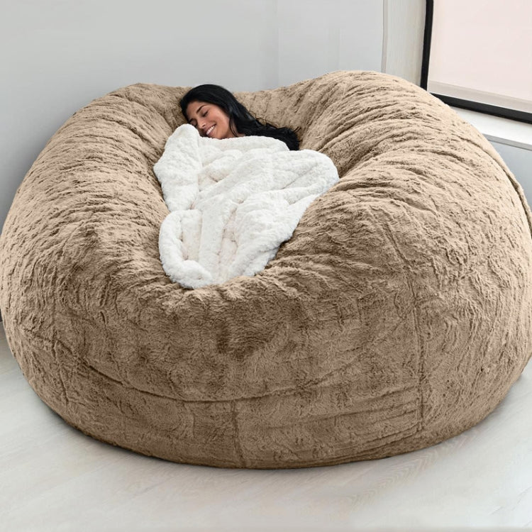 Lazy Sofa Bean Bag Living Room Simple Sofa Tatami Fabric Cover Without Filler