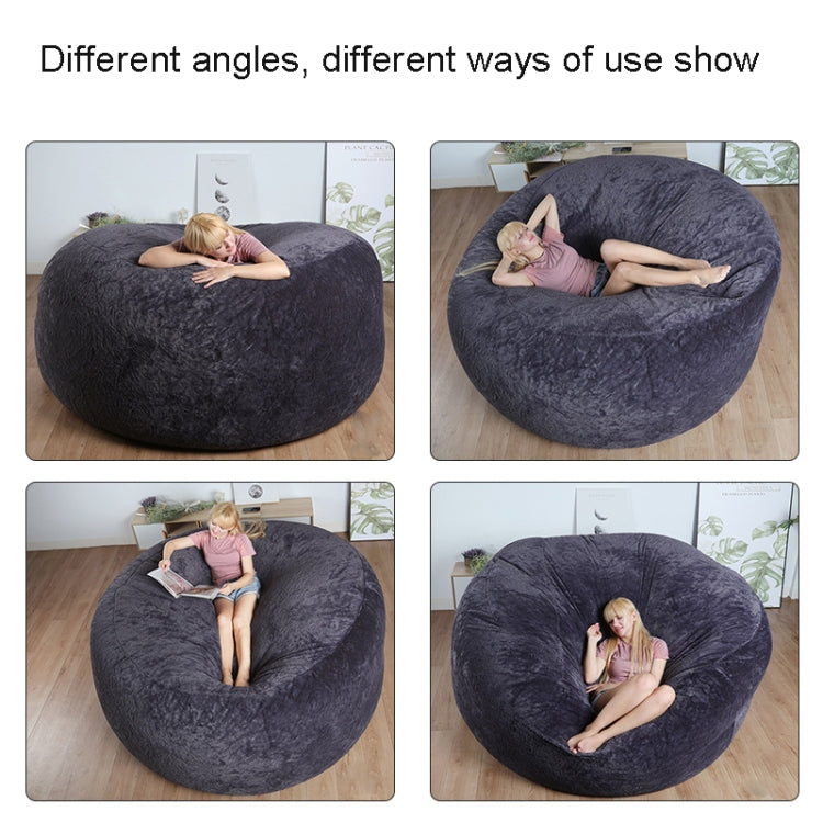 Lazy Sofa Bean Bag Living Room Simple Sofa Tatami Fabric Cover Without Filler