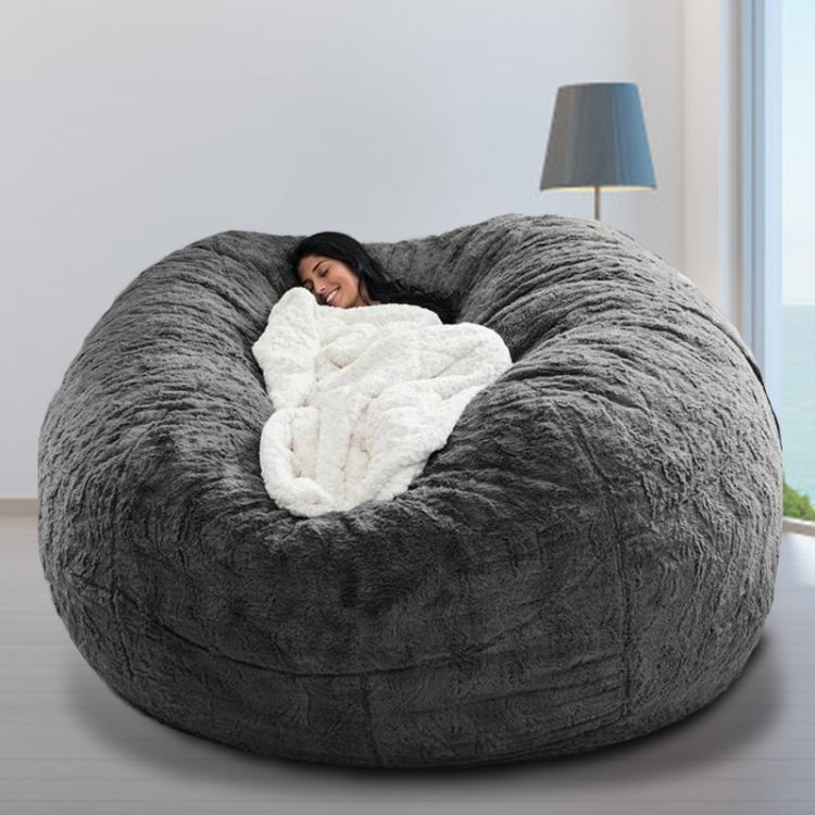 Lazy Sofa Bean Bag Living Room Simple Sofa Tatami Fabric Cover Without Filler