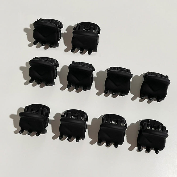 10pcs /Pack  Girls Plastic Hairpin Safe Hair Crab Clip Hair Claw