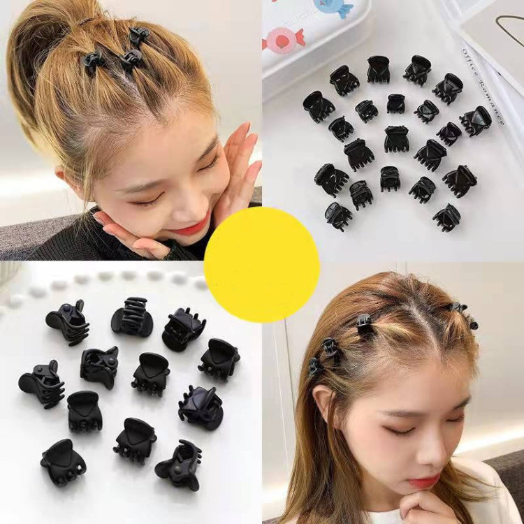 10pcs /Pack  Girls Plastic Hairpin Safe Hair Crab Clip Hair Claw