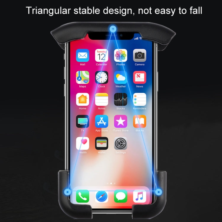 Bicycle Phone Holder 360 Degree Rotation Locking Cell Phone Clip