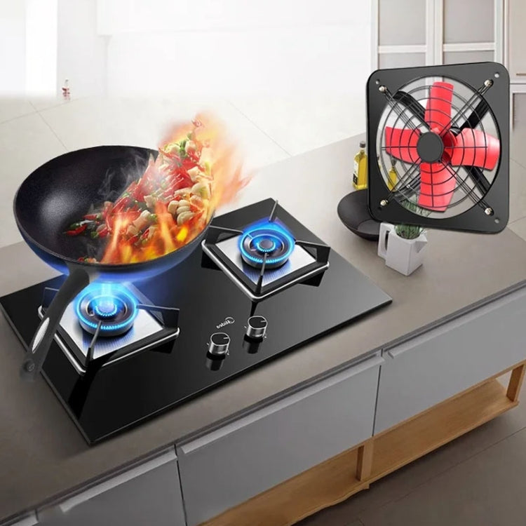 Kitchen Exhaust Fan Wall Window Fan High Power Industrial Extractor Fume Space Extractor Hood,CN Plug