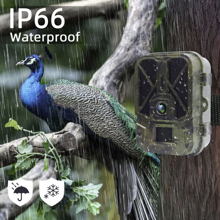 50MP+4K Outdoor Rain Fog Prevention Infrared Tracking Hunting Camera With EU Plug Adapter