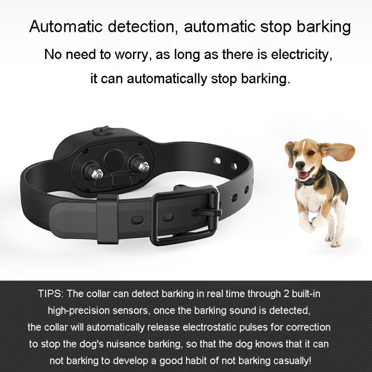 Auto Stop Barker Pet Shock Collar Dog Trainer