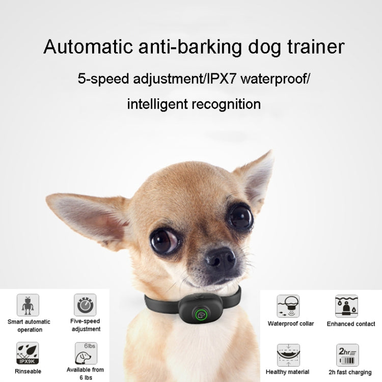 Auto Stop Barker Pet Shock Collar Dog Trainer