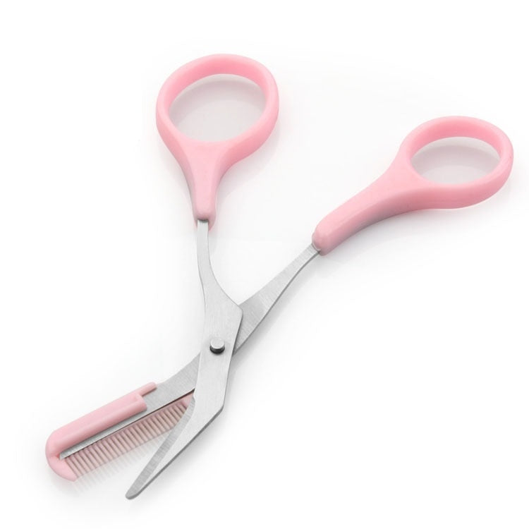 Stainless Steel Eyebrow Scissors with Comb Beauty Tools