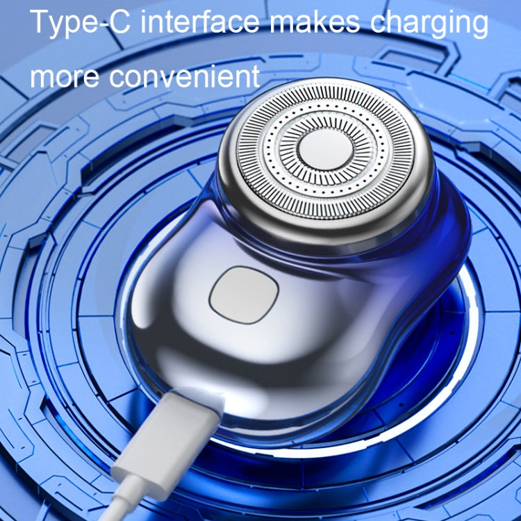 Three-Ring Knife Mesh Electric Men Shaver Travel Portable Mini Shaver