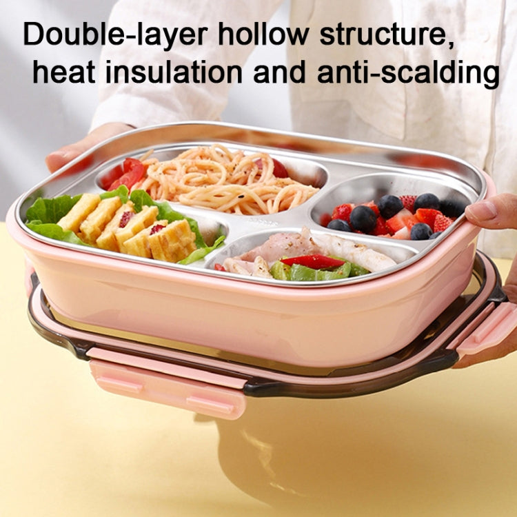 304 Stainless Steel Lunch Box Leakproof Insulated Student Dormitory Bento Box