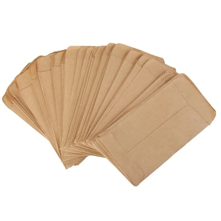 50pcs Sticky Seed Hybrid Breeding Kraft Paper Bag