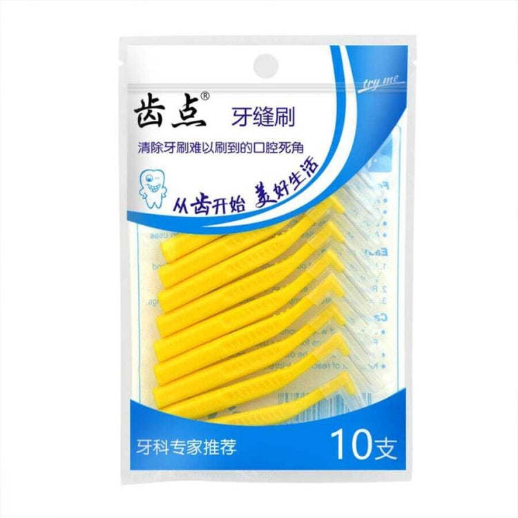 10pcs /Pack Orthodontic Teeth Interdental Brushes Dental Brace Wire Soft Bristles
