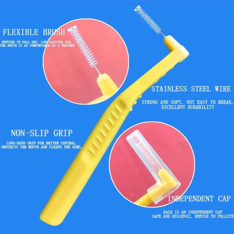 10pcs /Pack Orthodontic Teeth Interdental Brushes Dental Brace Wire Soft Bristles