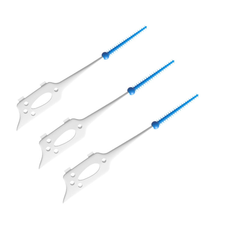 40pcs /Box Silicone Interdental Brushing Oral Cleaning Gap Brush