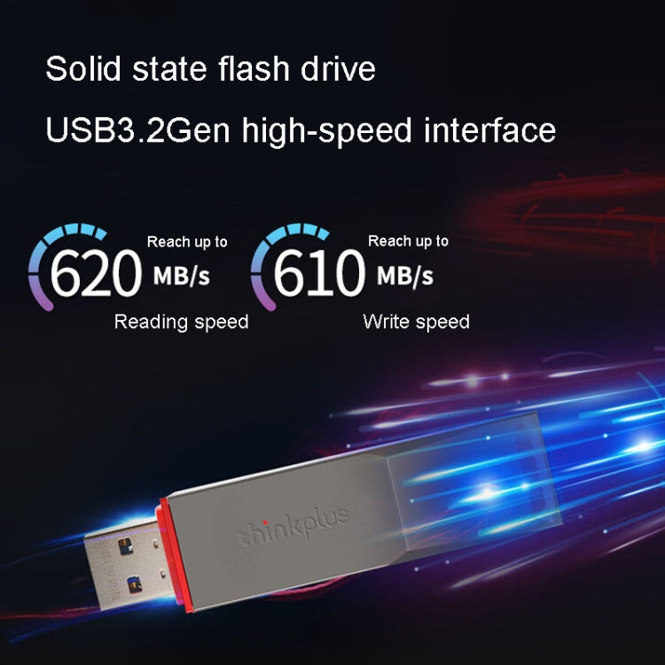 Lenovo Thinkplus TU180 Pro USB3.2 Metal Mobile Flash Drive
