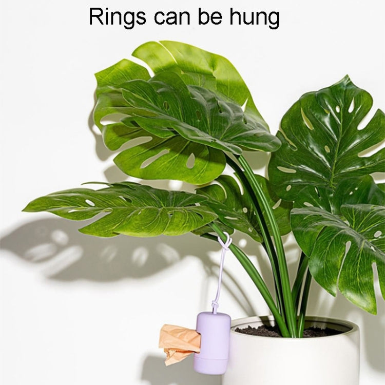 Pet Poop Bag Dispenser Dog Toilet Bowl Dispenser For Waste Bags