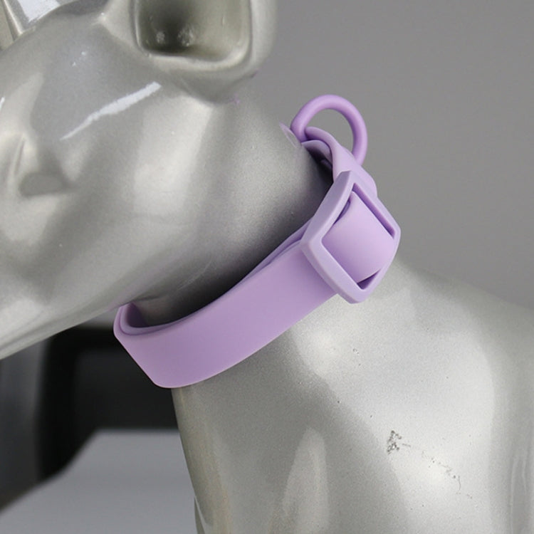 Adjustable Leash Dog Collar Waterproof Pet Traction Coil