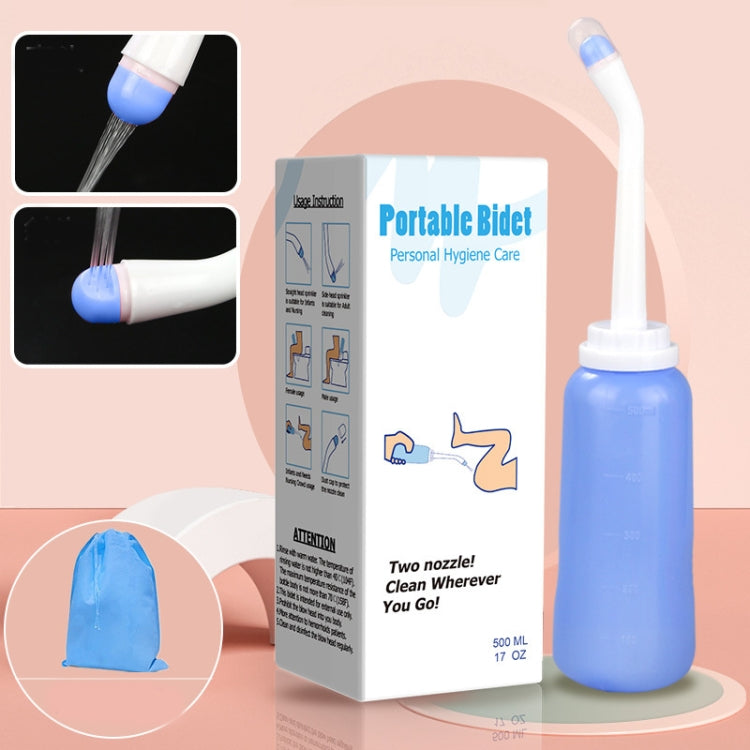 500ml  Portable Travel Bidet Bodily Peri Wash Bottle For Postpartum Care