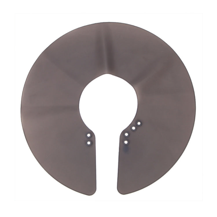 Hair Cutting Adjustable Shawl Capes Silicone Hairdressing Pad Neck Wrap Guard for Salon
