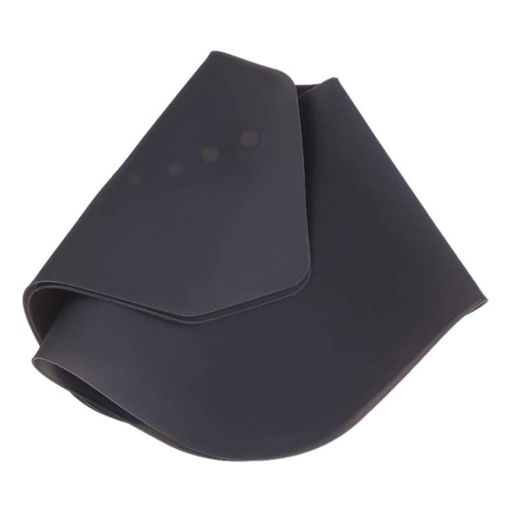 Hair Cutting Adjustable Shawl Capes Silicone Hairdressing Pad Neck Wrap Guard for Salon