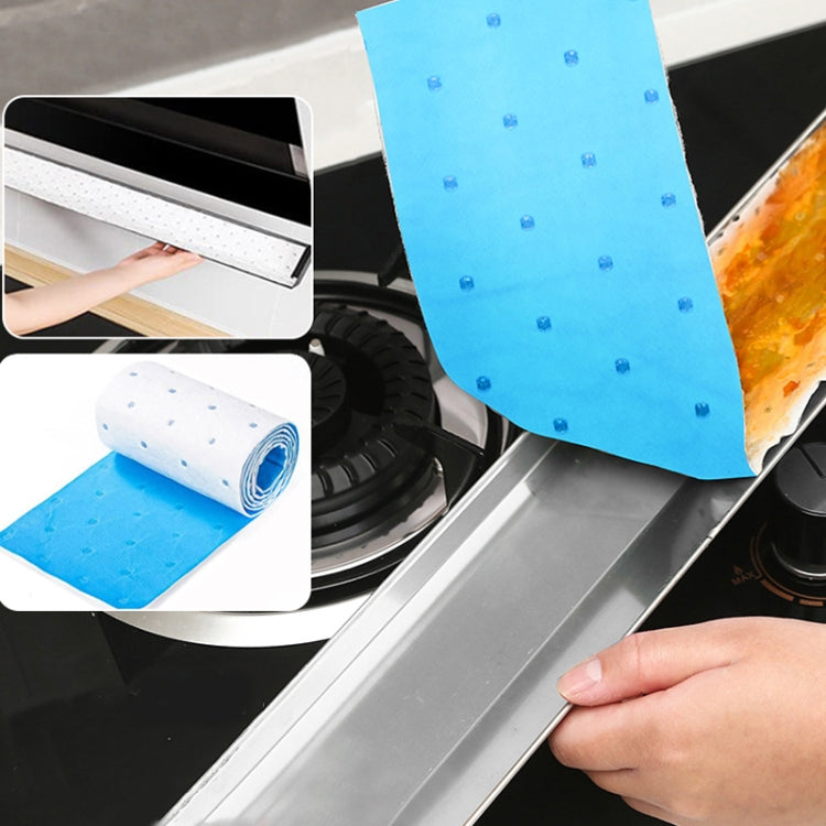 10pcs /Pack Disposable Oil Groove Suction Paper for Cooker Hoods