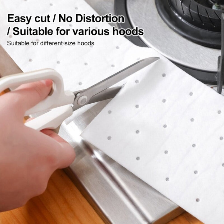 10pcs /Pack Disposable Oil Groove Suction Paper for Cooker Hoods