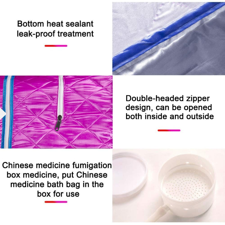 1000W Portable Steam Sauna Spa With Pot Set Weight Loss Skin Spa Machine