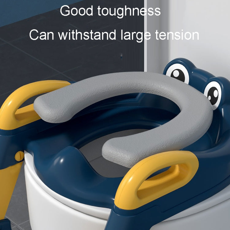 Household Childrens Toilet Seat Staircase Baby Folding Shelf Cushion Cover