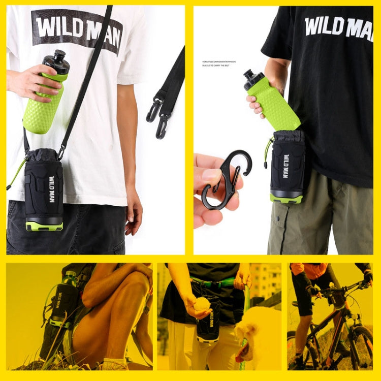 WILD MAN R1 1L Mountain Bike Water Bottle Bag Scooter Handlebar Tool Kit