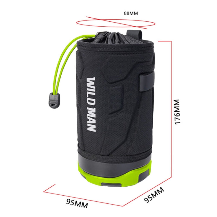 WILD MAN R1 1L Mountain Bike Water Bottle Bag Scooter Handlebar Tool Kit