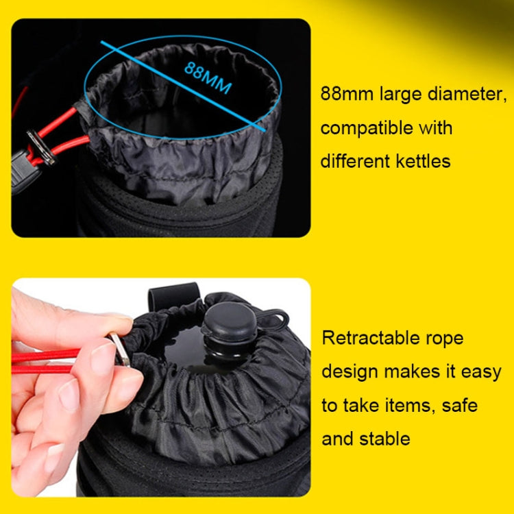 WILD MAN R1 1L Mountain Bike Water Bottle Bag Scooter Handlebar Tool Kit