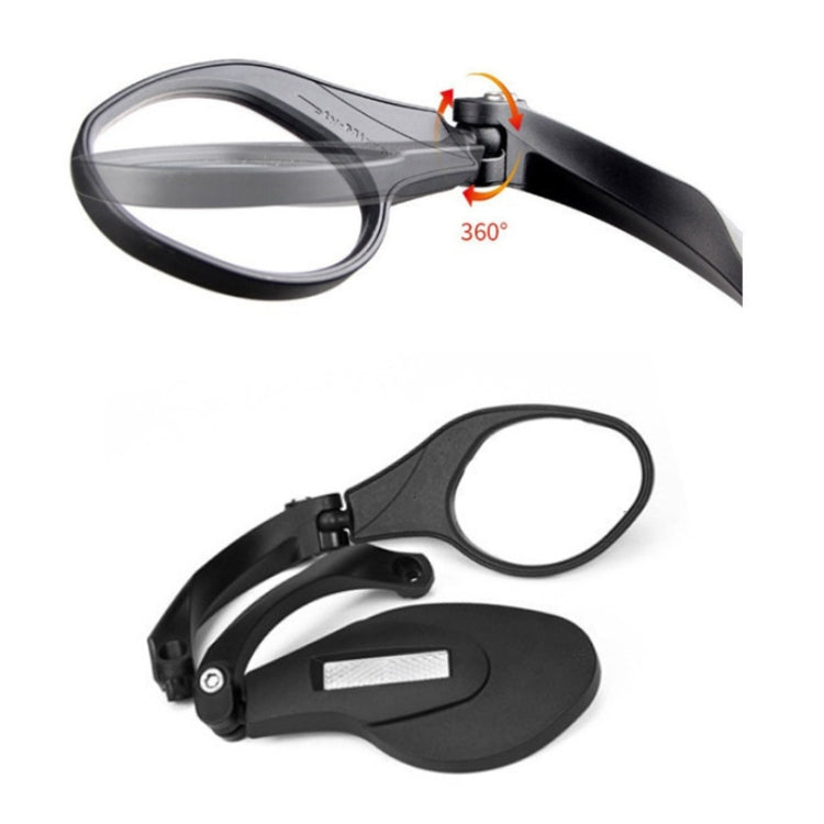 Motorcycle Wide View Rear View Mirror Bicycle Reflector