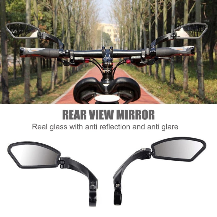Motorcycle Wide View Rear View Mirror Bicycle Reflector